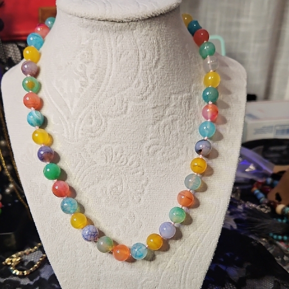 Jewelry - Lucas Lameth Sterling Silver Stone Necklace